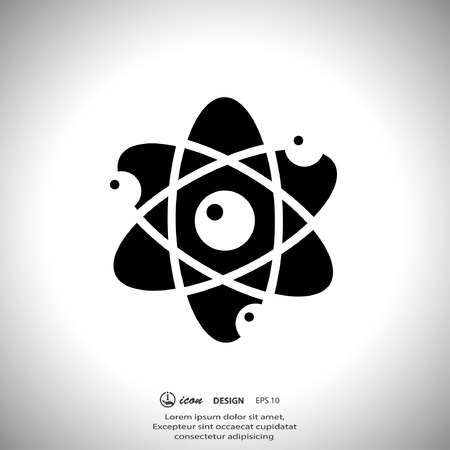 Pictograph of atomのイラスト素材
