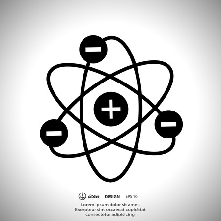 Pictograph of atomのイラスト素材