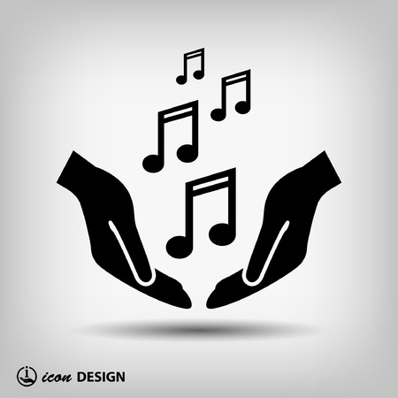 Pictograph of musicのイラスト素材