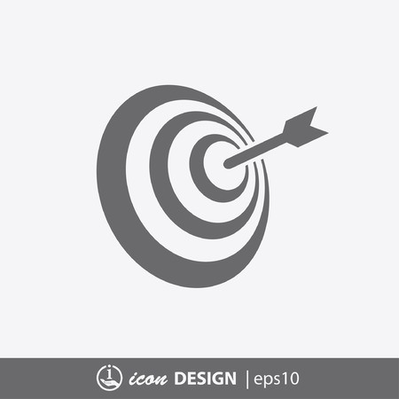 Pictograph of targetのイラスト素材