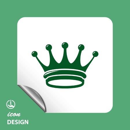 Pictograph of crownのイラスト素材