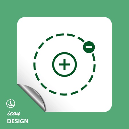 Pictograph of atomのイラスト素材