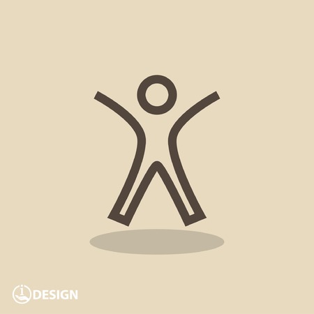 Pictograph of success peopleのイラスト素材