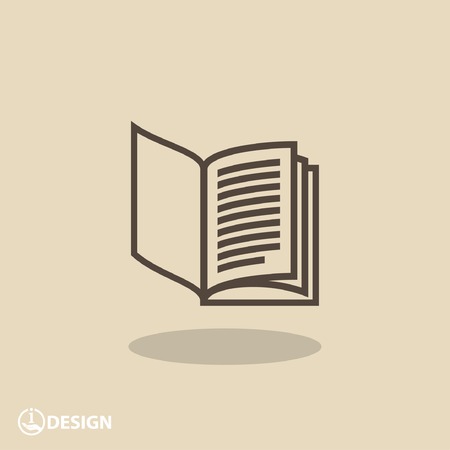 Pictograph of bookのイラスト素材