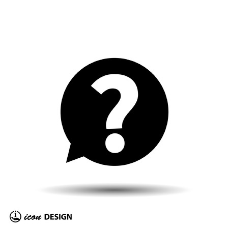 Pictograph of question markのイラスト素材