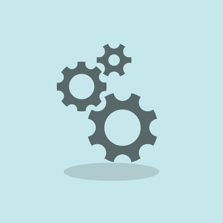 Pictograph of gearのイラスト素材