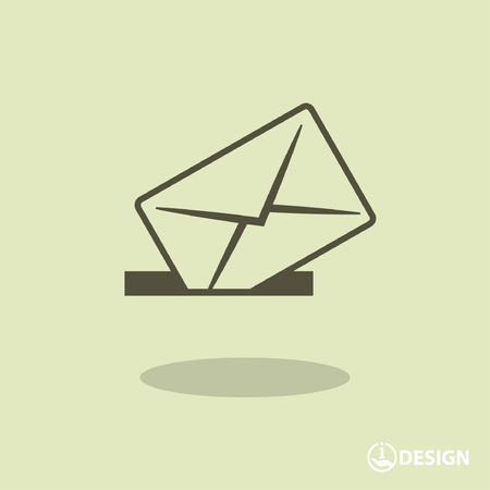 Pictograph of mailのイラスト素材