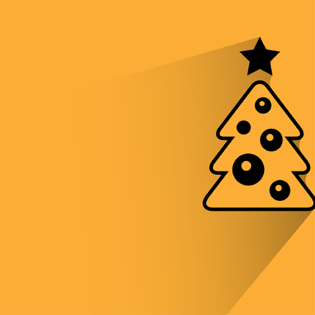 Pictograph of christmas treeのイラスト素材