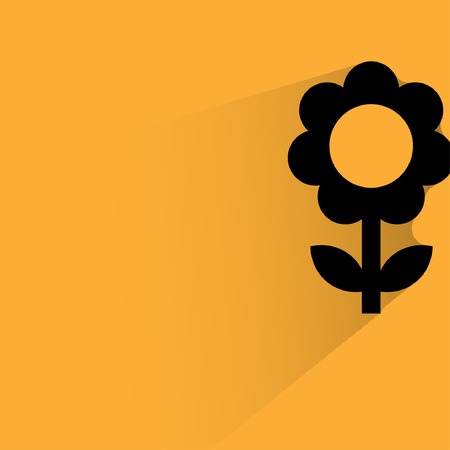 Pictograph of flowerのイラスト素材