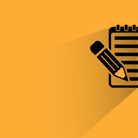 Pictograph of noteのイラスト素材