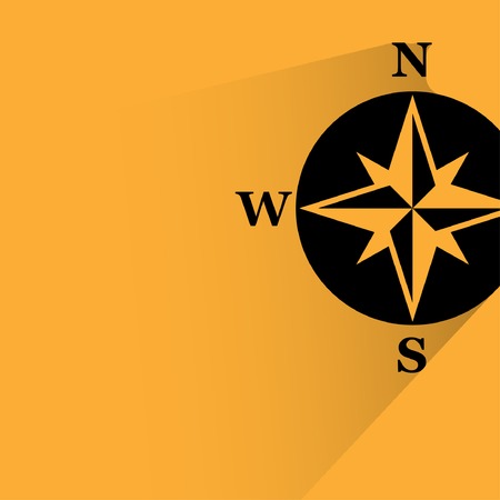 Pictograph of compassのイラスト素材