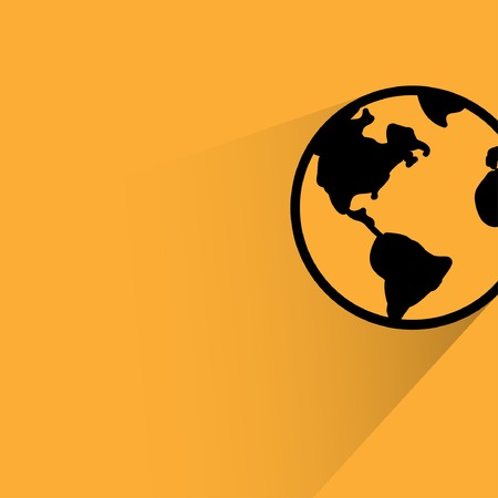 Pictograph of globeのイラスト素材