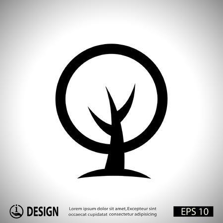 Pictograph of treeのイラスト素材