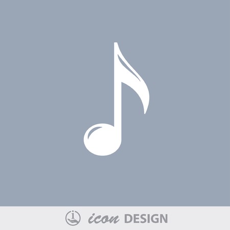 Pictograph of music noteのイラスト素材