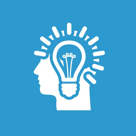 Pictograph of bulb conceptのイラスト素材