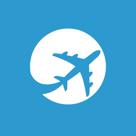 Pictograph of airplaneのイラスト素材