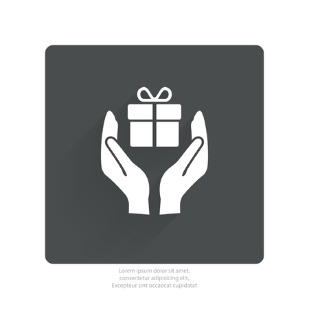 Pictograph of giftのイラスト素材