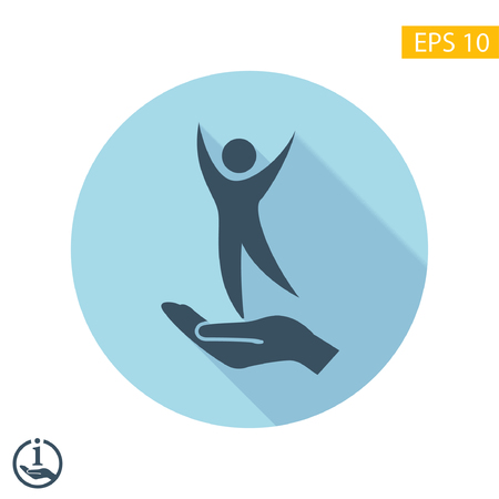 Pictograph of success peopleのイラスト素材