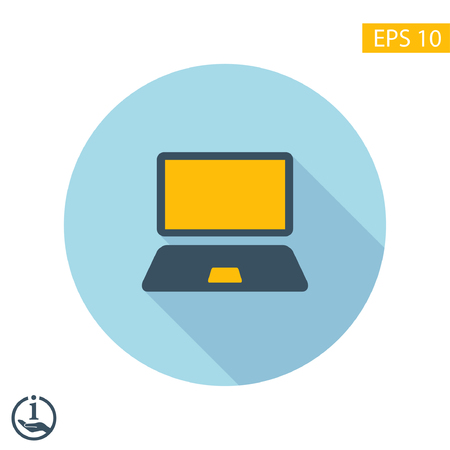 Pictograph of computerのイラスト素材