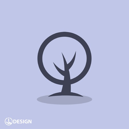 Pictograph of treeのイラスト素材