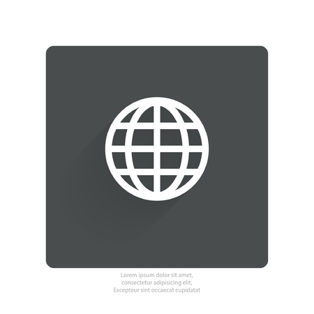 Pictograph of globeのイラスト素材