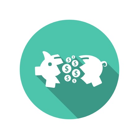 Pictograph of moneyboxのイラスト素材