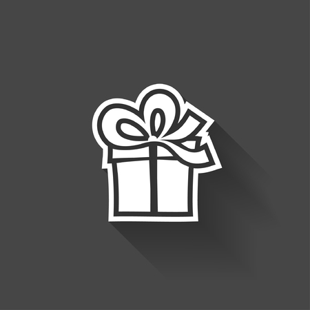 Pictograph of giftのイラスト素材
