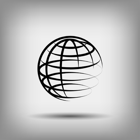 Pictograph of globeのイラスト素材