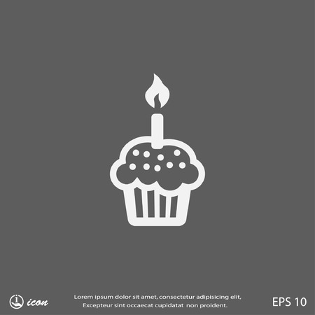 Pictograph of cakeのイラスト素材