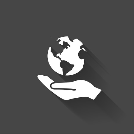 Pictograph of globeのイラスト素材