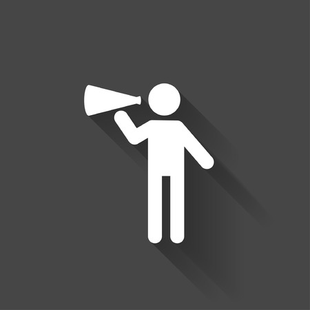 Pictograph of advertisingのイラスト素材