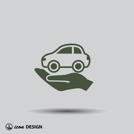 Pictograph of carのイラスト素材