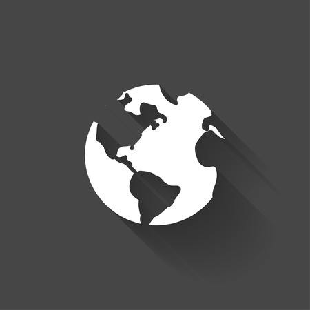 Pictograph of globeのイラスト素材