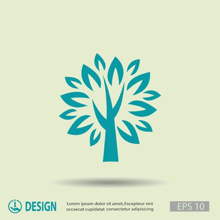 Pictograph of treeのイラスト素材