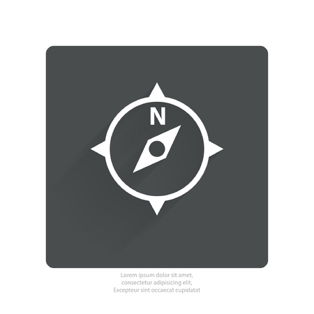 Pictograph of compassのイラスト素材