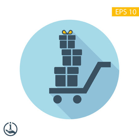 Pictograph of giftのイラスト素材