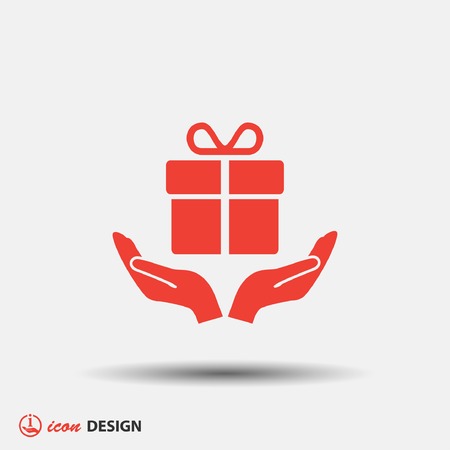 Pictograph of giftのイラスト素材