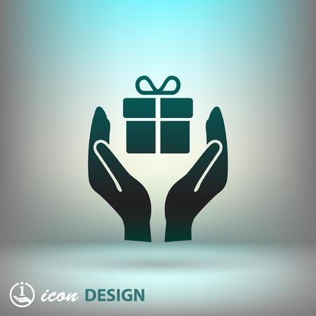 Pictograph of giftのイラスト素材