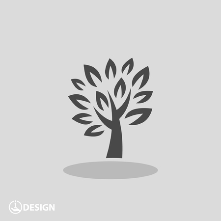 Pictograph of treeのイラスト素材