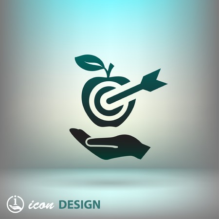 Pictograph of targetのイラスト素材