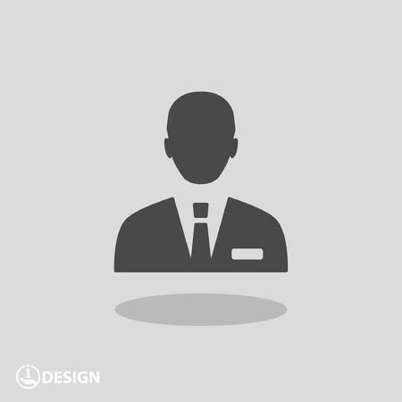 Pictograph of businessmanのイラスト素材