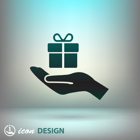 Pictograph of giftのイラスト素材