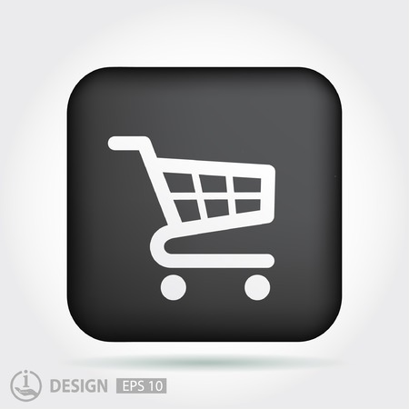 Pictograph of shopping cartのイラスト素材