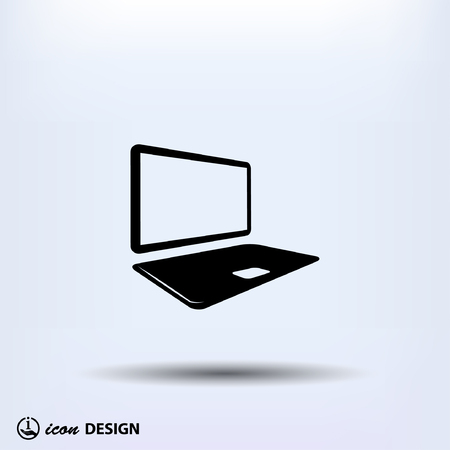 Pictograph of computerのイラスト素材