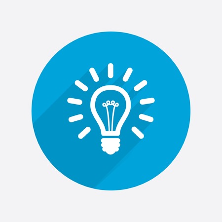 Pictograph of light bulbのイラスト素材