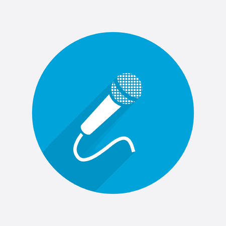Microphone iconのイラスト素材