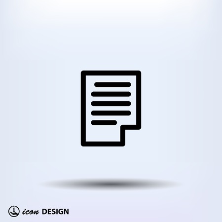 Pictograph of pageのイラスト素材