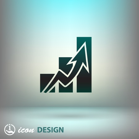 Pictograph of graphのイラスト素材