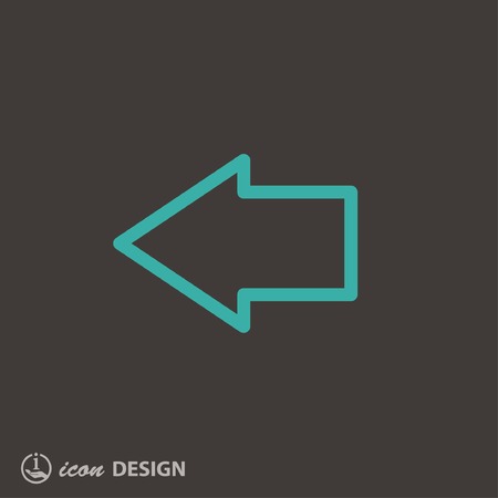 Pictograph of arrowのイラスト素材