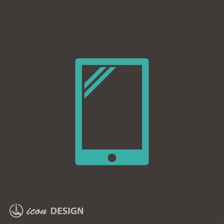 Pictograph of tabletのイラスト素材